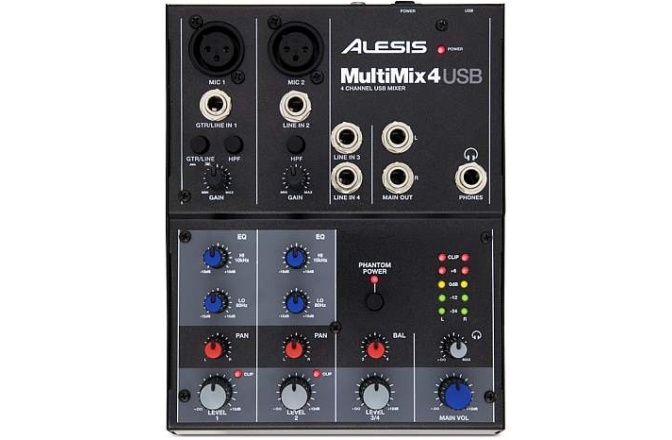 Mixer analogic Alesis MultiMix 4 USB