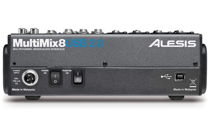Mixer analogic Alesis MultiMix 8 USB 2.0