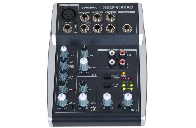 Mixer Analogic cu 5 Canale Behringer Xenyx 502S
