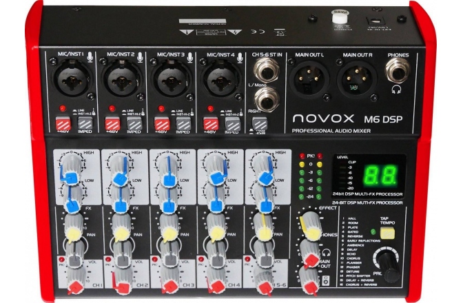 Mixer analogic Novox M6 DSP Mk2