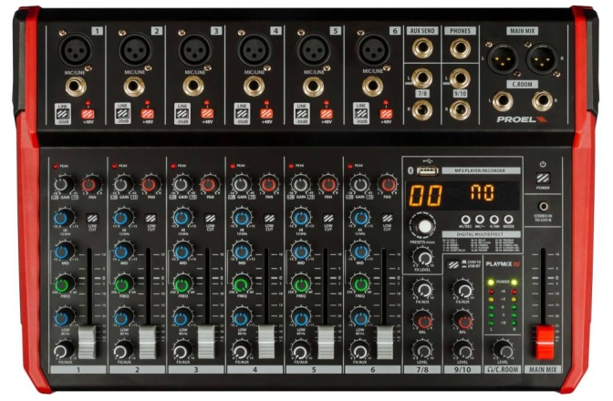 Mixer analogic  Proel PLAYMIX 10