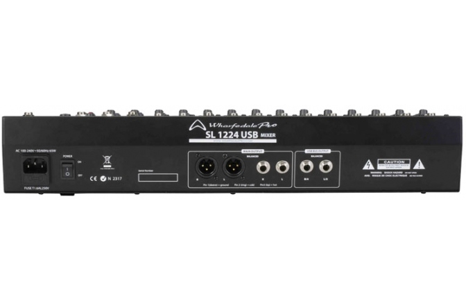 Mixer analogic Wharfedale Pro SL 1224 USB