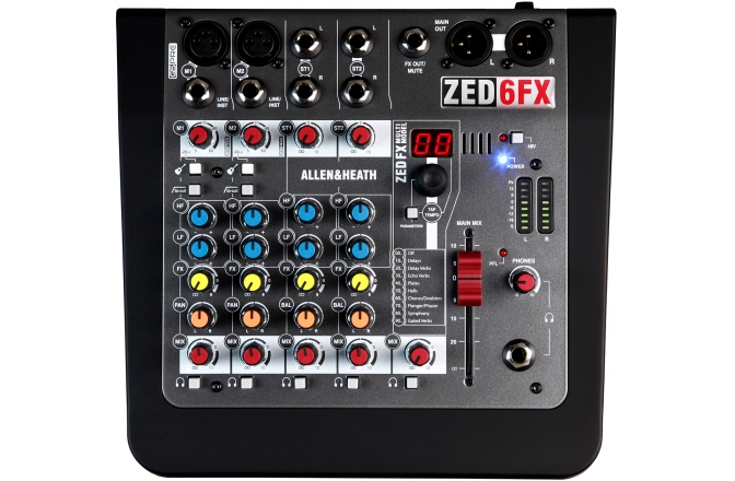 MIxer audio Allen&Heath ZED-6FX