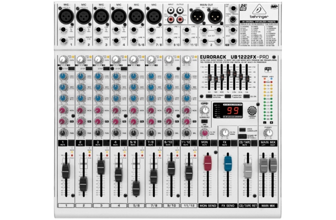 Mixer audio Behringer UB1222FX PRO
