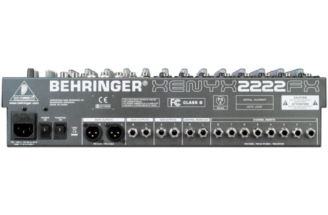 Mixer audio Behringer XENYX 2222FX - discontinued