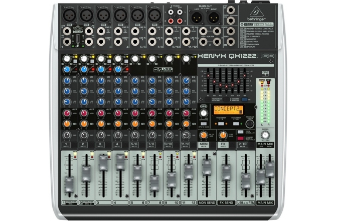 Mixer audio Behringer Xenyx QX 1222USB