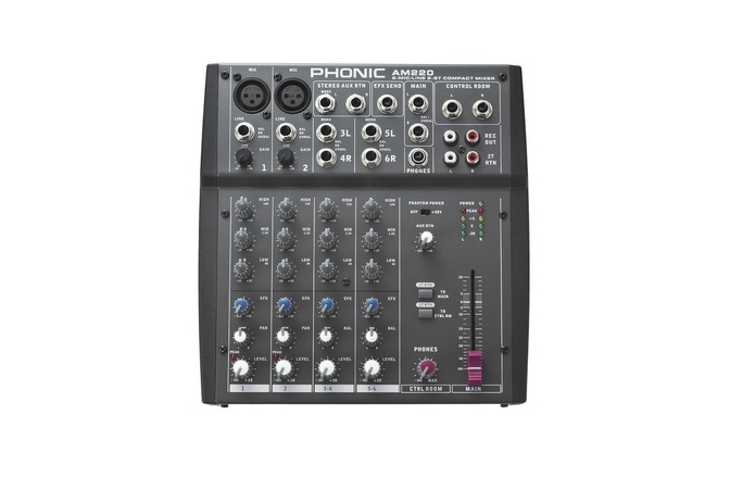 Mixer audio compact Phonic AM 220
