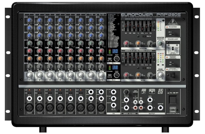 Mixer audio cu putere Behringer EUROPOWER PMP1280S - discontinued