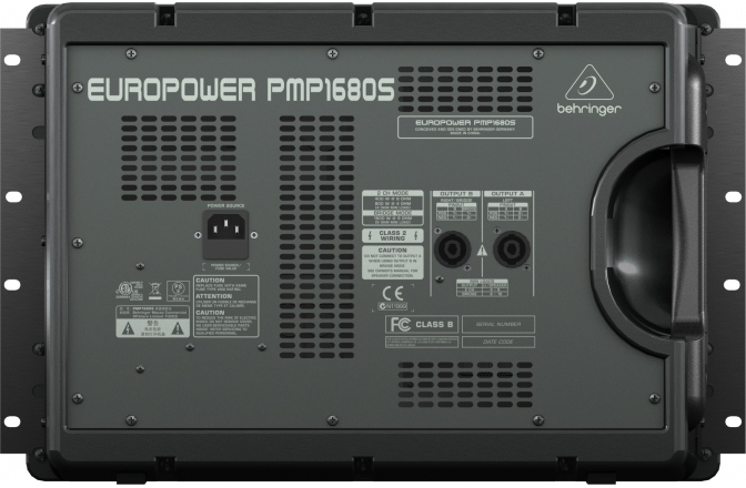 Mixer audio cu putere Behringer PMP1680S