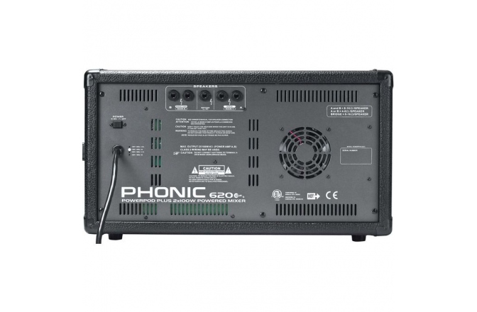 Mixer audio cu putere Phonic Powerpod 620 Plus