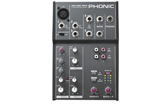 Mixer audio Phonic AM 120 MKII