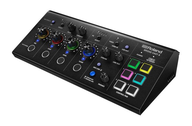 Mixer Audio și Interfață Video cu Dublu Bus Roland Bridge Cast-X
