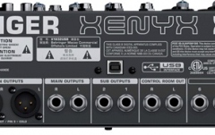 Mixer audio USB Behringer Xenyx X1832USB