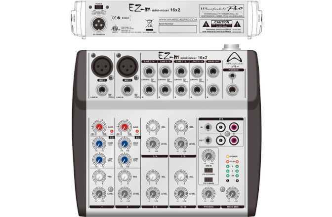 Mixer audio Wharfedale Pro EZ-M 16x2 - discontinued