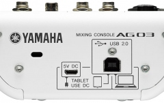 Mixer multifunctional cu 3 canale + interfata USB 2.0 Yamaha AG03