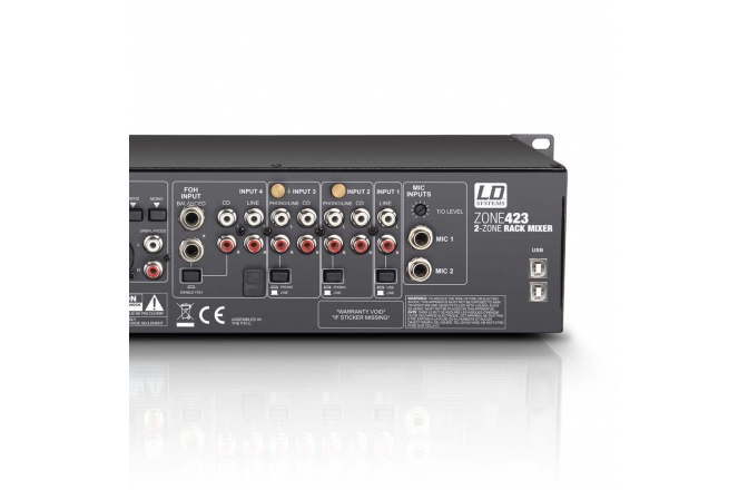 Mixer cu 2 zone LD Systems Zone 423