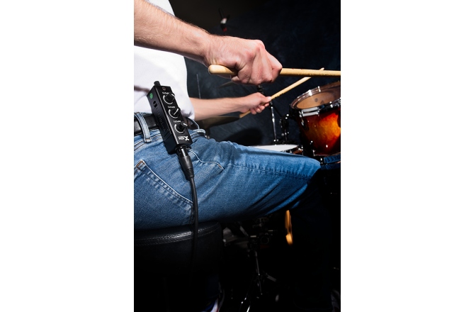Mixer cu amplificator căști in-ear XVive PX-A Portable 3-Channel Mixer