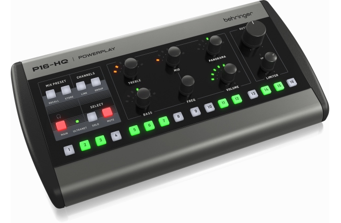 Mixer de monitorizare Behringer P16-Hq