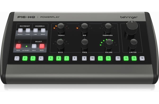 Mixer de monitorizare Behringer P16-Hq