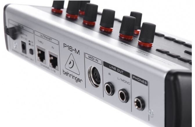 Mixer stereo digital pentru monitorizare si control personal al monitorizarii Behringer P16M