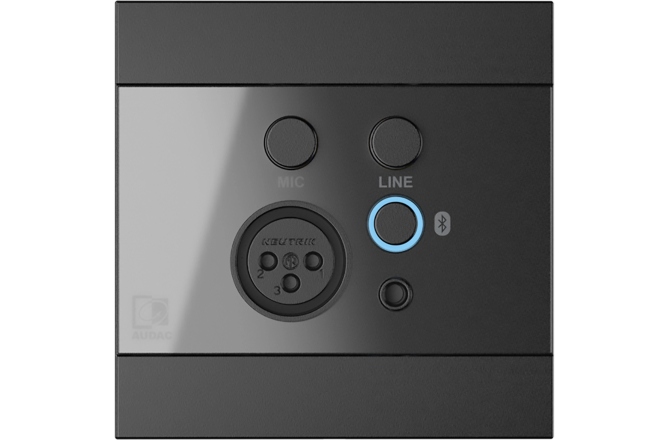 Mixer de panou Audac WP225 Black