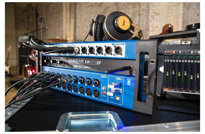 Mixer digital rack-montabil Soundcraft Ui24R