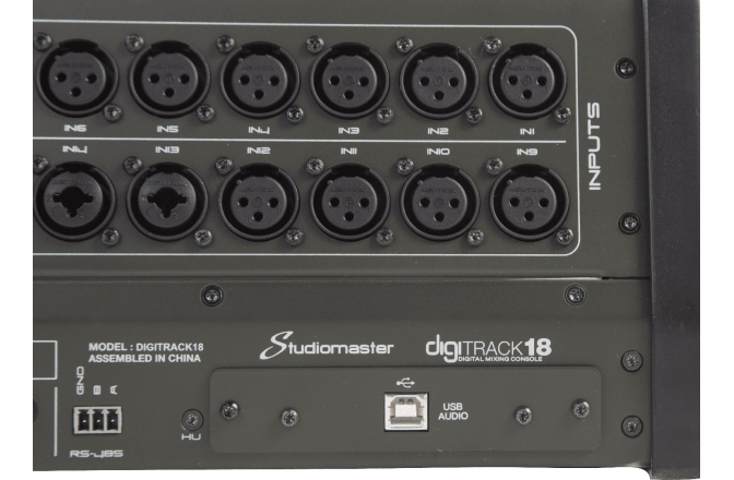 Mixer Digital Studiomaster Digitrack 18 Digital Mixing Console