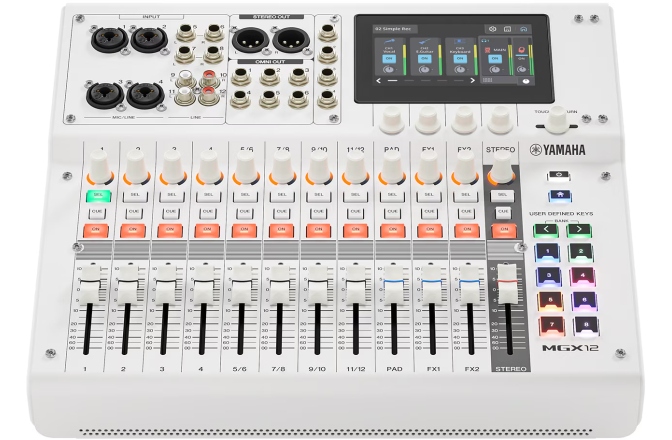 Mixer digital Yamaha MGX12 WH