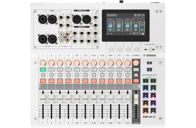 Mixer digital Yamaha MGX12 WH