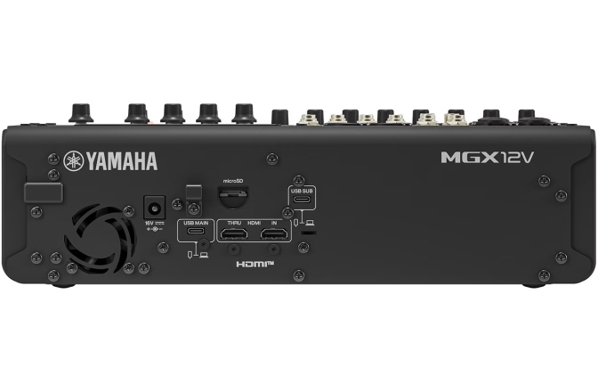 Mixer digital Yamaha MGX12V BK