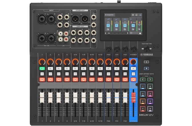 Mixer digital Yamaha MGX12V BK