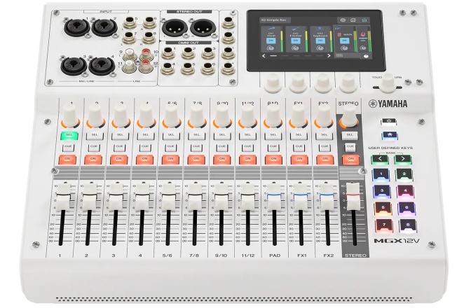 Mixer digital Yamaha MGX12V WH