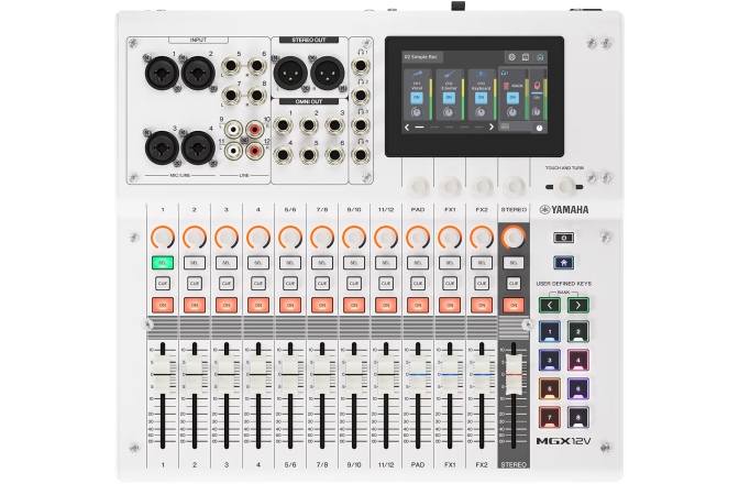 Mixer digital Yamaha MGX12V WH