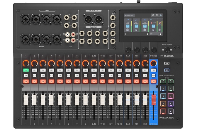 Mixer digital  Yamaha MGX16V BK