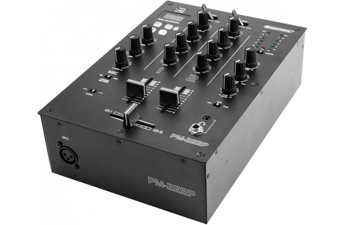 mixer dj 2 canale Omnitronic PM-222P 2-Channel DJ Mixer with Player