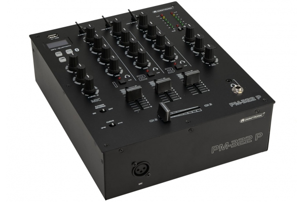 PM-322P 3-Channel DJ Mixer with Bluetooth & USB Player
