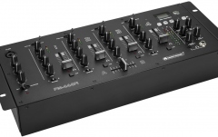 mixer dj 4 canale Omnitronic PM-444Pi 4-Channel DJ Mixer with Player & USB Interface