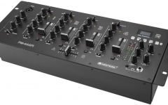 mixer dj 4 canale Omnitronic PM-444Pi 4-Channel DJ Mixer with Player & USB Interface