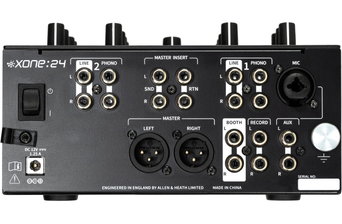 Analogue DJ Mixer Allen&Heath Xone:24