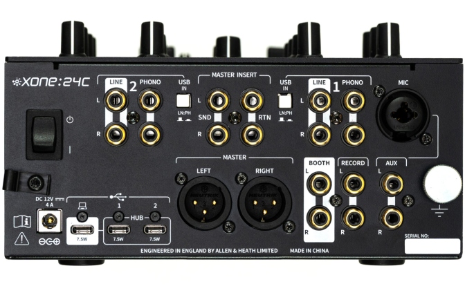 Analog DJ Mixer Allen&Heath Xone 24C