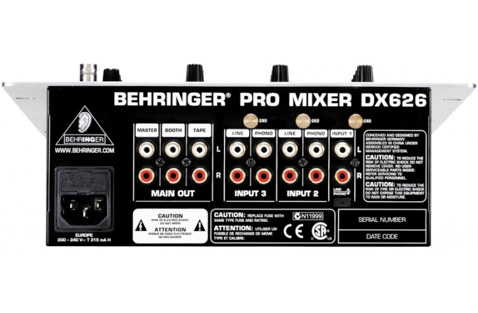 Mixer DJ Behringer DX626