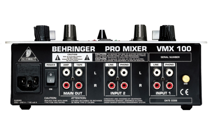 Mixer DJ Behringer VMX100