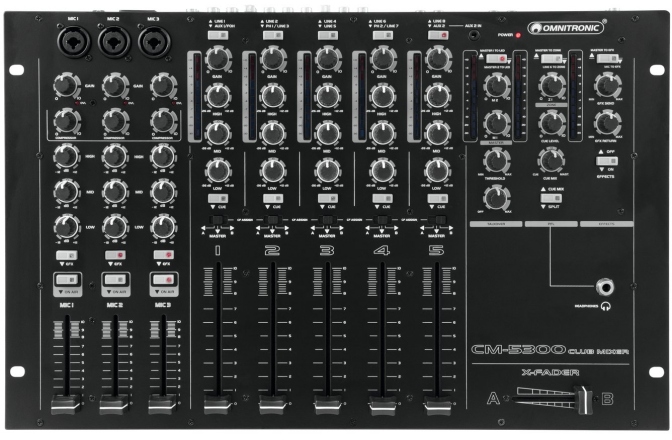 Mixer DJ/club Omnitronic CM-5300 Club Mixer