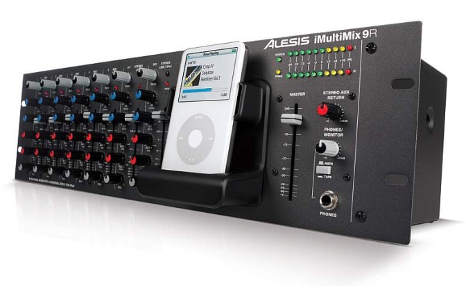 Mixer DJ cu intrare iPod Alesis iMultiMix 9R