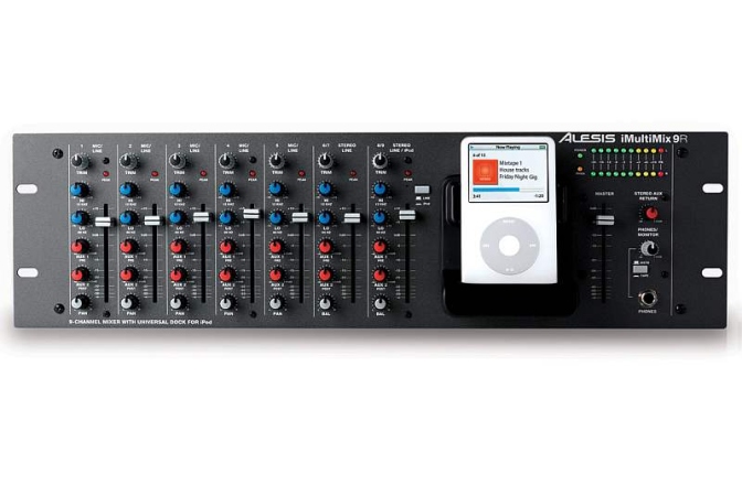 Mixer DJ cu intrare iPod Alesis iMultiMix 9R