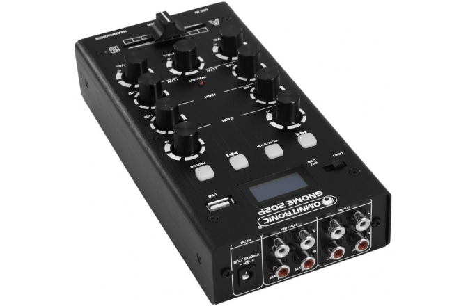 Mixer DJ Omnitronic GNOME-202P Mini Mixer black