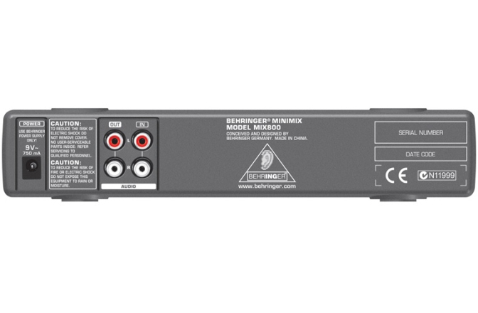 Mixer karaoke Behringer MINIMIX MIX800