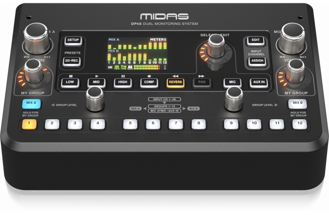 Mixer monitorizare <br /> Midas DP48