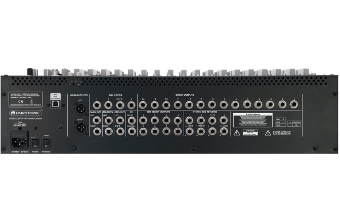 Mixer rack Omnitronic LMC-3242FX USB Mixing Console