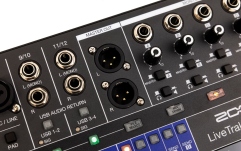 Mixer / Recorder/ interfață USB Zoom LiveTrak L-12next